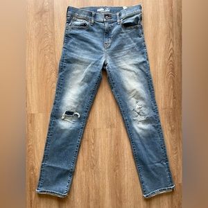 Old Navy Karate Slim Ripped Boys Jeans Size 14 with Built-in Flex Max